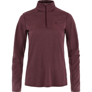 image:imageFjllrven Abisko Day Hike Womens Half Zip  Moisture Wicking Fabric Lightweight Comfortable Stretch  Hiking TrekkingPort