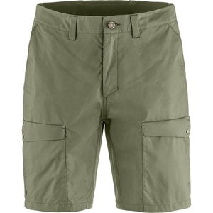 image:imageFjllrven Abisko Hybrid Trail Mens Shorts  Stretch Panels Reinforced Areas Durable Fabric  Hiking TrekkingLaurel Green
