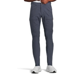 image:imageFjllrven Abisko Hybrid Trail Mens Trekking Trousers  Reinforced Areas Stretch Durable Fabric  Hiking TrekkingNavy