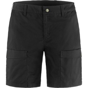 image:imageFjllrven Abisko Hybrid Trail Womens Shorts  Stretch Panels Reinforced Areas Durable Fabric  Hiking TrekkingBlack