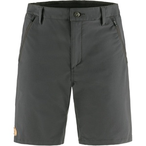 image:imageFjllrven Abisko Mens Shorts  Stretch Panels Lightweight Durable Fabric  Hiking TrekkingDark Grey