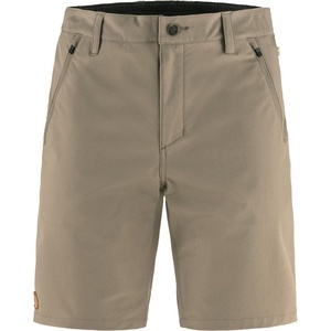 image:imageFjllrven Abisko Mens Shorts  Stretch Panels Lightweight Durable Fabric  Hiking TrekkingSuede Brown