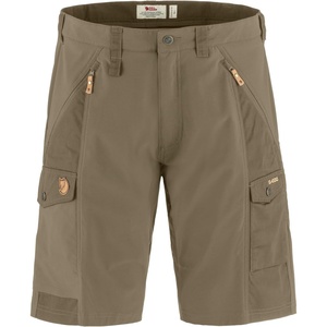 image:imageFjllrven Abisko Mens Shorts  Stretch Panels Reinforced Areas Durable Fabric  Hiking TrekkingLight Olive