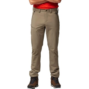 image:imageFjllrven Abisko Mens Trekking Trousers  Stretch Panels Reinforced Knees Durable Fabric  Hiking TrekkingSuede Brown