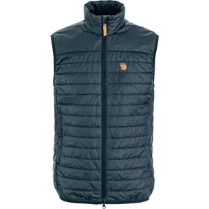 image:imageFjllrven Abisko Padded Mens Vest  Lightweight Insulated WindResistant Fabric  Hiking TrekkingNavy