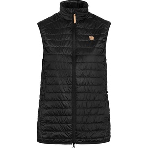 image:imageFjllrven Abisko Padded Womens Vest  Lightweight Insulated WindResistant Fabric  Hiking TrekkingBlack