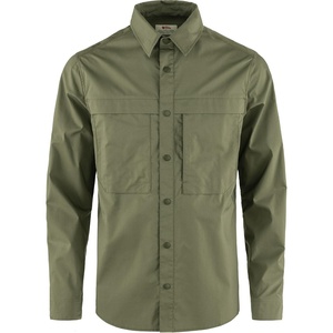 image:imageFjllrven Abisko Trail Mens Long Sleeve Trekking Shirt  Comfortable Lightweight Breathable Fabric  Hiking TrekkingGreen