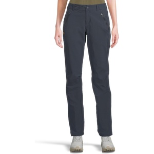 image:imageFjllrven Abisko Womens Trekking Trousers  Stretch Panels Reinforced Knees Durable Fabric  Hiking TrekkingDark Navy