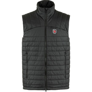image:imageFjllrven Expedition XLatt Mens Vest  Water and Wind Resistant Insulated Lightweight Packable  Hiking TravelBlack