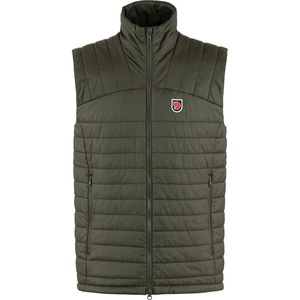 image:imageFjllrven Expedition XLatt Mens Vest  Water and Wind Resistant Insulated Lightweight Packable  Hiking TravelDeep Forest