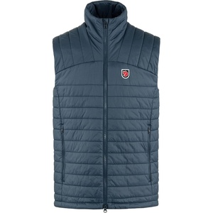 image:imageFjllrven Expedition XLatt Mens Vest  Water and Wind Resistant Insulated Lightweight Packable  Hiking TravelNavy