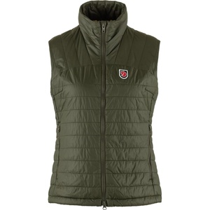 image:imageFjllrven Expedition XLatt Womens Vest  Water and Wind Resistant Insulated Lightweight Packable  Hiking TravelDeep Forest