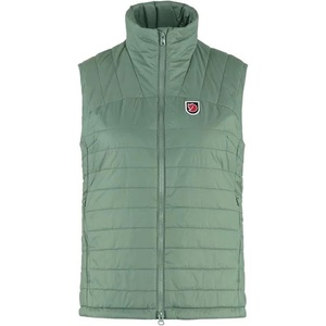 image:imageFjllrven Expedition XLatt Womens Vest  Water and Wind Resistant Insulated Lightweight Packable  Hiking TravelPatina Green