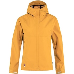 image:imageFjllrven HC Hydratic Trail Womens Shell Jacket  Waterproof Windproof Insulated Breathable Fabric  Hiking TrekkingMustard Yellow