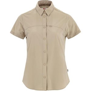 image:imageFjllrven High Coast Lite Womens Short Sleeve Shirt  Breathable Quick Dry Lightweight Fabric  Hiking TravelFossil