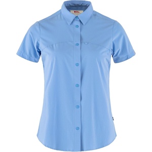 image:imageFjllrven High Coast Lite Womens Short Sleeve Shirt  Breathable Quick Dry Lightweight Fabric  Hiking TravelUltramarine