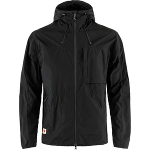 image:imageFjllrven High Coast Wind Mens Wind Jacket  Wind Resistant Shell Lightweight Fabric Packable Design  Hiking TrekkingBlack