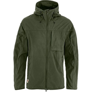 image:imageFjllrven High Coast Wind Mens Wind Jacket  Wind Resistant Shell Lightweight Fabric Packable Design  Hiking TrekkingDeep Forest