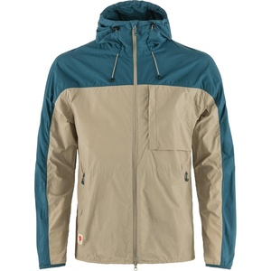image:imageFjllrven High Coast Wind Mens Wind Jacket  Wind Resistant Shell Lightweight Fabric Packable Design  Hiking TrekkingFossilDeep Sea