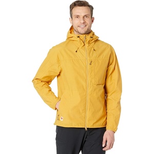 image:imageFjllrven High Coast Wind Mens Wind Jacket  Wind Resistant Shell Lightweight Fabric Packable Design  Hiking TrekkingOchre