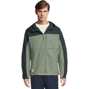image:imageFjllrven High Coast Wind Mens Wind Jacket  Wind Resistant Shell Lightweight Fabric Packable Design  Hiking TrekkingPatina GreenNavy