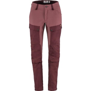 image:imageFjllrven Keb Curved Womens Trekking Trousers  Water Resistant Vented Reinforced Fabric Curved Fit  Hiking TrekkingPortMesa Purple