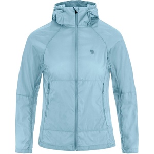 image:imageFjllrven Keb Latt Womens Wind Jacket  Water and Wind Resistant Insulated Lightweight Packable  Hiking TrekkingBreeze Blue