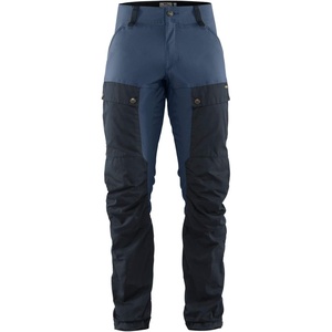 image:imageFjllrven Keb Mens Trekking Trousers  Durable Water Resistant Vented Reinforced Stretch Fabric  Hiking TrekkingDark NavyUncle Blue