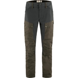 image:imageFjllrven Keb Mens Trekking Trousers  Durable Water Resistant Vented Reinforced Stretch Fabric  Hiking TrekkingDark OliveDark Grey