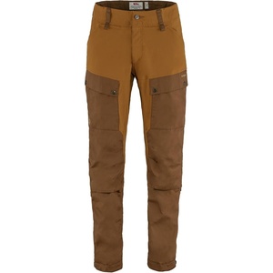 image:imageFjllrven Keb Mens Trekking Trousers  Durable Water Resistant Vented Reinforced Stretch Fabric  Hiking TrekkingTimber BrownChestnut