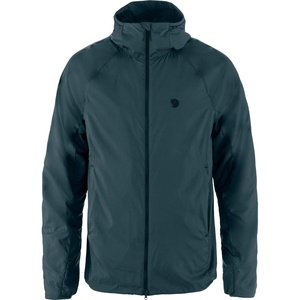 image:imageFjllrven Keb Thermal Mens Wind Jacket  Wind and Water Resistant Insulated Lightweight Fabric Hiking TrekkingMountain Blue