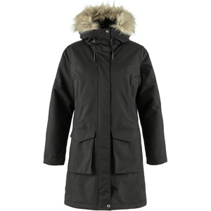 image:imageFjllrven Nuuk Lite Parka Womens Coat  Insulated Waterproof Lightweight Winter Jacket for Outdoor UseBlack