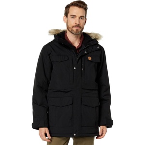 image:imageFjllrven Nuuk Parka Mens Coat  Insulated Waterproof Durable Winter Jacket for Outdoor WearBlack