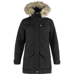 image:imageFjllrven Nuuk Parka Womens Coat  Insulated Waterproof Durable Winter Jacket for Outdoor WearBlack