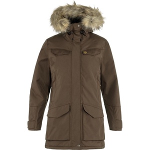 image:imageFjllrven Nuuk Parka Womens Coat  Insulated Waterproof Durable Winter Jacket for Outdoor WearDark Oak