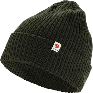 image:imageFjllrven Rib Hat Beanie  Warm Soft Stretch Knit Winter Cap for Outdoor Everyday WearDeep Forest