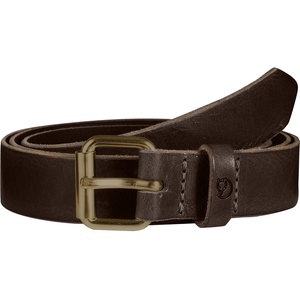 image:imageFjllrven Singi 25 cm Belt  Durable Leather Metal Buckle Adjustable Fit  Hiking TravelLeather Brown