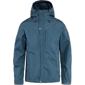 image:imageFjllrven Skogso Mens Jacket  Water and Wind Resistant Adaptable wGreenland Wax Breathable  Hiking TrekkingIndigo Blue