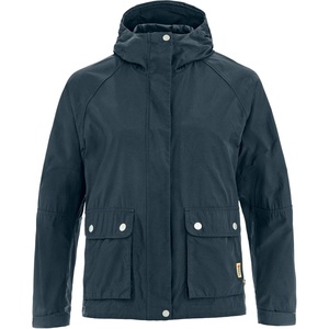 image:imageFjllrven Vardag Vindby Womens Jacket  Weather Resistant Durable Lightweight Fabric Relaxed Fit  Hiking TrekkingNavy