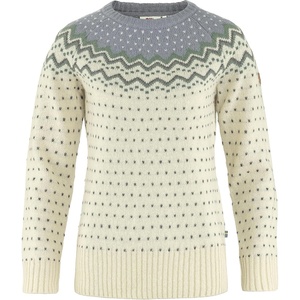 image:imageFjllrven vik Knit Sweater Womens SweaterChalk WhiteFlint Grey