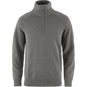 image:imageFjllrven vik Lite Half Zip Mens SweaterGreyMelange