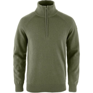 image:imageFjllrven vik Lite Half Zip Mens SweaterLaurel Green