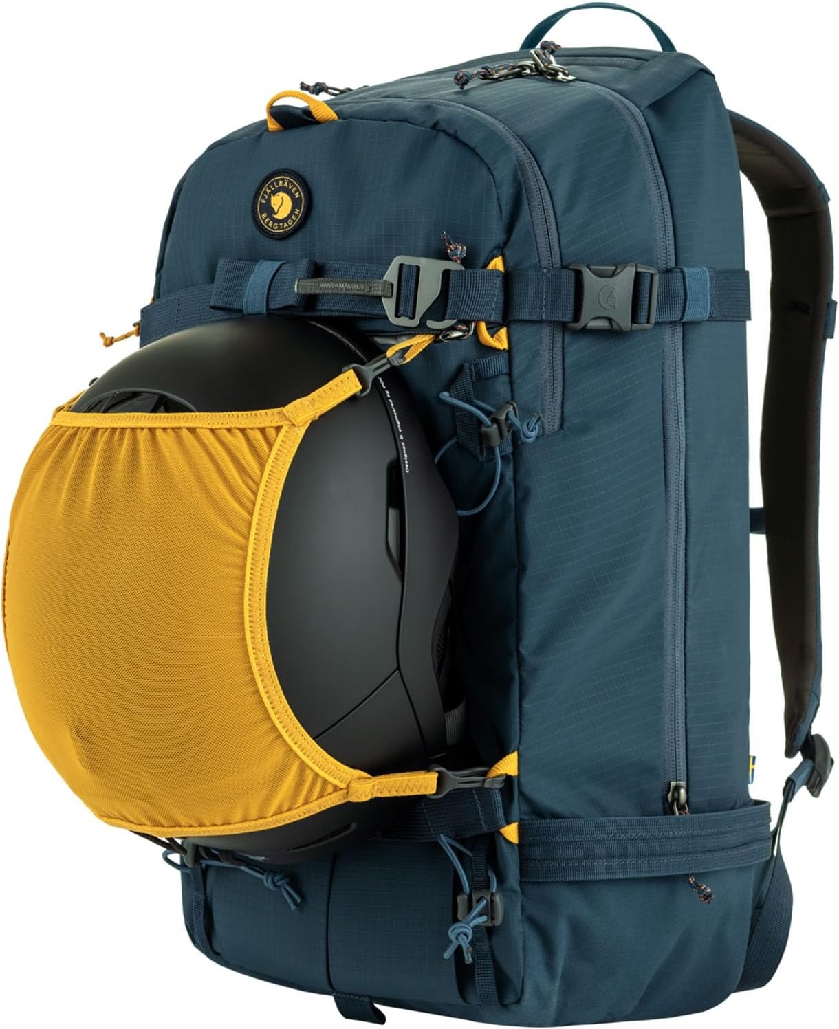image:imageFjllrven Bergtagen Touring 22 Backpack  Technical Pack Reinforced Gear Carry Alpine Design  Touring Trekking Hiking Laurel GreenDeep Forest One SizeMountain Blue