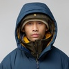 image:imageFjallraven Bergtagen 130 Mens Insulated FullZip Midlayer JacketMountain BlueMustard Yellow