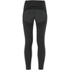 image:imageFjllrven Abisko Pro Womens Trekking Tights  Stretch Panels Reinforced Knees Durable Fabric  Hiking TrekkingBlackIron Grey