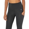 image:imageFjllrven Abisko Womens Tights  Moisture Wicking Fabric Lightweight Comfortable Stretch  Hiking TrekkingBlack