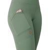 image:imageFjllrven Abisko Womens Tights  Moisture Wicking Fabric Lightweight Comfortable Stretch  Hiking TrekkingPatina Green