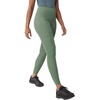 image:imageFjllrven Abisko Womens Tights  Moisture Wicking Fabric Lightweight Comfortable Stretch  Hiking TrekkingPatina Green