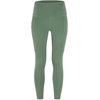 image:imageFjllrven Abisko Womens Tights  Moisture Wicking Fabric Lightweight Comfortable Stretch  Hiking TrekkingPatina Green
