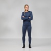 image:imageFjllrven Bergtagen Merino 190 Womens Long Sleeve Shirt  Temperature Control Breathable Wool Warmth  Hiking TrekkingBlack